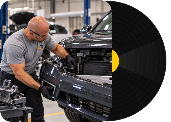 Why Some Collision-Damaged Parts Must Be Replaced Instead of Repaired